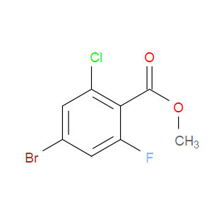 METHYL 4-BROMO-2-CHLORO-6-FLUOROBENZOATE - Click Image to Close