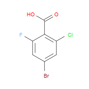 4-BROMO-2-CHLORO-6-FLUOROBENZOIC ACID