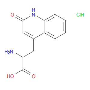2-AMINO-3-(2-OXO-1,2-DIHYDROQUINOLIN-4-YL)PROPANOIC ACID HYDROCHLORIDE - Click Image to Close