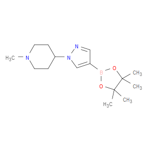 1-METHYL-4-[4-(TETRAMETHYL-1,3,2-DIOXABOROLAN-2-YL)-1H-PYRAZOL-1-YL]PIPERIDINE - Click Image to Close