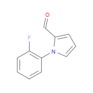 1-(2-FLUOROPHENYL)-1H-PYRROLE-2-CARBALDEHYDE