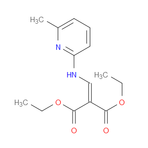 DIETHYL (6-METHYL-2-PYRIDYLAMINOMETHYLENE)MALONATE