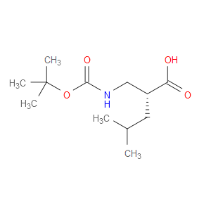(R)-2-(((TERT-BUTOXYCARBONYL)AMINO)METHYL)-4-METHYLPENTANOIC ACID
