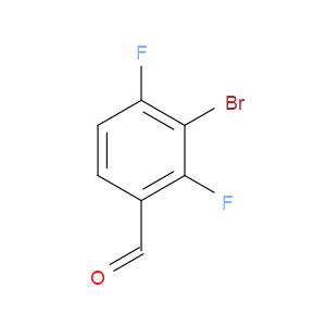 3-BROMO-2,4-DIFLUOROBENZALDEHYDE - Click Image to Close