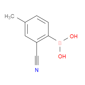 (2-CYANO-4-METHYLPHENYL)BORONIC ACID - Click Image to Close