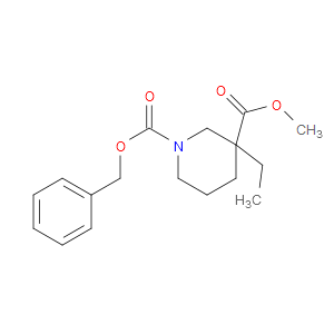 METHYL 1-CBZ-3-ETHYLPIPERIDINE-3-CARBOXYLATE