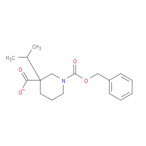 1-CBZ-3-ISOPROPYLPIPERIDINE-3-CARBOXYLIC ACID
