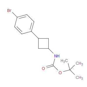 N-BOC-3-(4-BROMOPHENYL)CYCLOBUTANAMINE