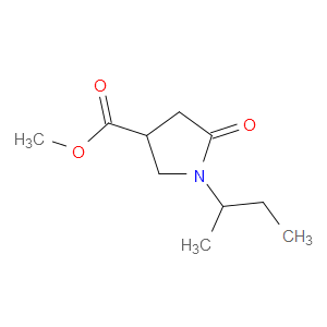 METHYL 1-SEC-BUTYL-5-OXOPYRROLIDINE-3-CARBOXYLATE