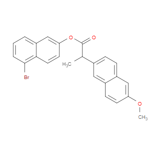 5-BROMO-2-NAPHTHYL 2-(6-METHOXY-2-NAPHTHYL)PROPANOATE - Click Image to Close