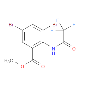 METHYL 3,5-DIBROMO-2-(TRIFLUOROACETAMIDO)BENZOATE