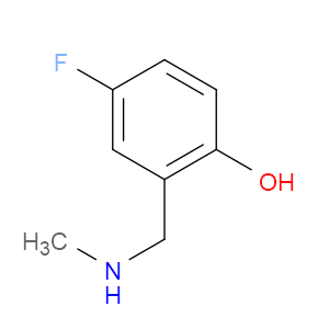 4-FLUORO-2-[(METHYLAMINO)METHYL]PHENOL