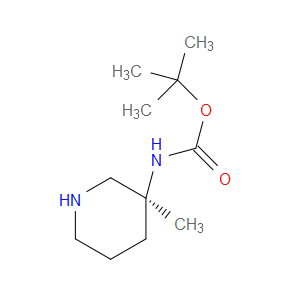 TERT-BUTYL N-[(3S)-3-METHYLPIPERIDIN-3-YL]CARBAMATE