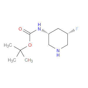 TERT-BUTYL N-[(3R,5S)-5-FLUOROPIPERIDIN-3-YL]CARBAMATE