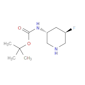 TERT-BUTYL ((3R,5R)-5-FLUOROPIPERIDIN-3-YL)CARBAMATE