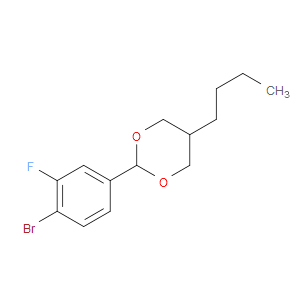 2-(4-BROMO-3-FLUOROPHENYL)-5-BUTYL-1,3-DIOXANE - Click Image to Close