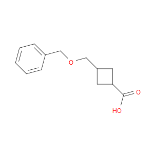 3-(BENZYLOXYMETHYL)CYCLOBUTANECARBOXYLIC ACID