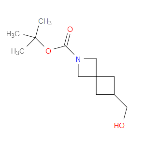 TERT-BUTYL 6-(HYDROXYMETHYL)-2-AZASPIRO[3.3]HEPTANE-2-CARBOXYLATE - Click Image to Close