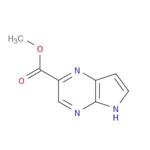 METHYL 5H-PYRROLO[2,3-B]PYRAZINE-2-CARBOXYLATE