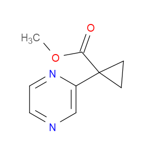 METHYL 1-(PYRAZIN-2-YL)CYCLOPROPANECARBOXYLATE