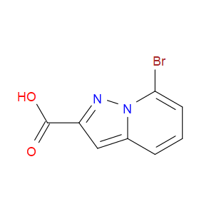7-BROMOPYRAZOLO[1,5-A]PYRIDINE-2-CARBOXYLIC ACID
