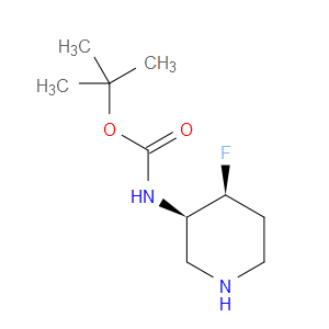 (3S,4R)-REL-3-(BOC-AMINO)-4-FLUOROPIPERIDINE