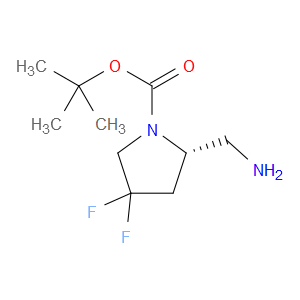 (S)-1-BOC-2-(AMINOMETHYL)-4,4-DIFLUOROPYRROLIDINE