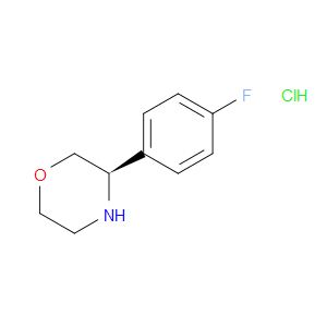 (R)-3-(4-FLUOROPHENYL)MORPHOLINE HYDROCHLORIDE - Click Image to Close