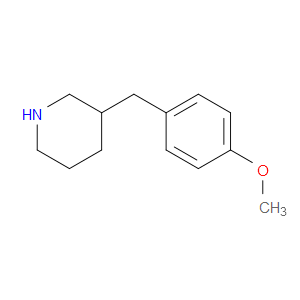 3-(4-METHOXYBENZYL)PIPERIDINE