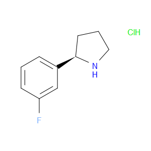 (R)-2-(3-FLUOROPHENYL)PYRROLIDINE HYDROCHLORIDE