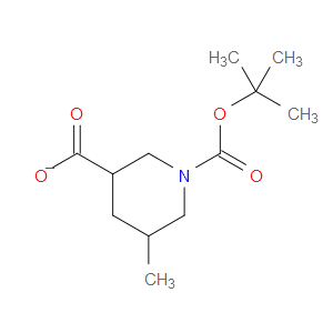 1-[(TERT-BUTOXY)CARBONYL]-5-METHYLPIPERIDINE-3-CARBOXYLIC ACID - Click Image to Close