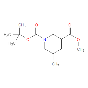 1-TERT-BUTYL 3-METHYL 5-METHYLPIPERIDINE-1,3-DICARBOXYLATE - Click Image to Close