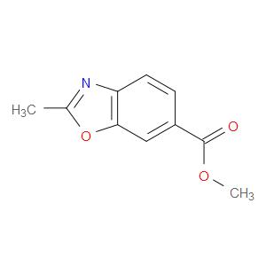 METHYL 2-METHYLBENZO[D]OXAZOLE-6-CARBOXYLATE - Click Image to Close