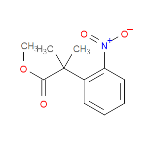 METHYL 2-METHYL-2-(2-NITROPHENYL)PROPANOATE - Click Image to Close