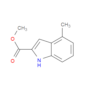 METHYL 4-METHYL-1H-INDOLE-2-CARBOXYLATE - Click Image to Close