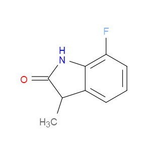 7-FLUORO-3-METHYL-2,3-DIHYDRO-1H-INDOL-2-ONE - Click Image to Close
