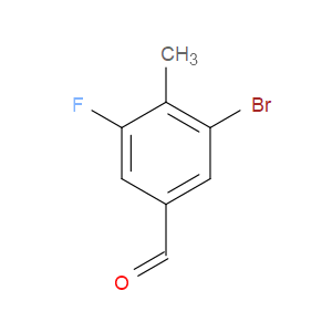 5-BROMO-3-FLUORO-4-METHYLBENZALDEHYDE - Click Image to Close