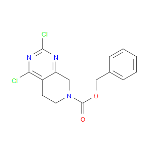 BENZYL 2,4-DICHLORO-5,6-DIHYDROPYRIDO[3,4-D]PYRIMIDINE-7(8H)-CARBOXYLATE
