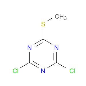 2,4-DICHLORO-6-(METHYLTHIO)-1,3,5-TRIAZINE