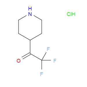 4-(TRIFLUOROACETYL)PIPERIDINE HYDROCHLORIDE - Click Image to Close