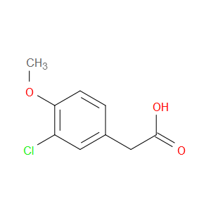 (3-CHLORO-4-METHOXYPHENYL)ACETIC ACID - Click Image to Close