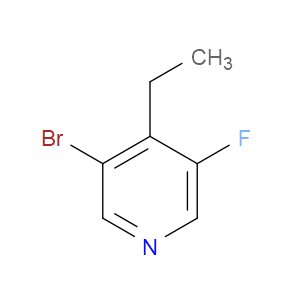 3-BROMO-4-ETHYL-5-FLUOROPYRIDINE