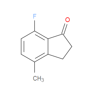 7-FLUORO-4-METHYL-2,3-DIHYDRO-1H-INDEN-1-ONE - Click Image to Close