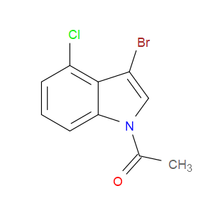 1-ACETYL-3-BROMO-4-CHLOROINDOLE - Click Image to Close