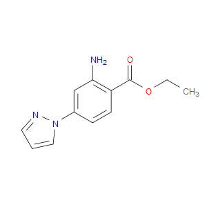 ETHYL 2-AMINO-4-(1-PYRAZOLYL)BENZOATE