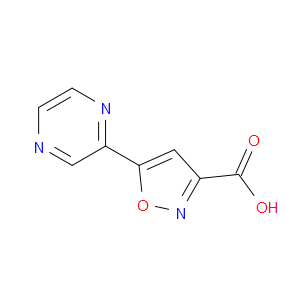 5-(2-PYRAZINYL)ISOXAZOLE-3-CARBOXYLIC ACID