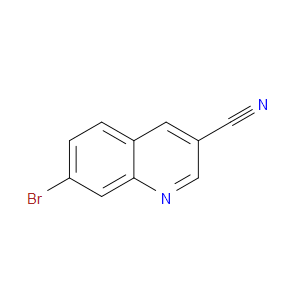7-BROMOQUINOLINE-3-CARBONITRILE