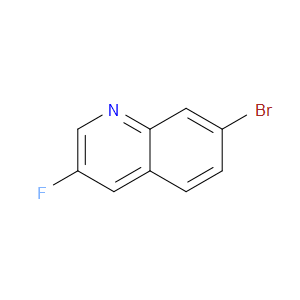 7-BROMO-3-FLUOROQUINOLINE
