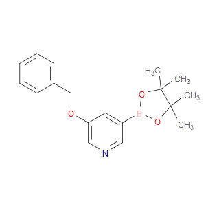 3-(BENZYLOXY)-5-(4,4,5,5-TETRAMETHYL-1,3,2-DIOXABOROLAN-2-YL)PYRIDINE
