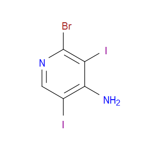 2-BROMO-3,5-DIIODOPYRIDIN-4-AMINE - Click Image to Close